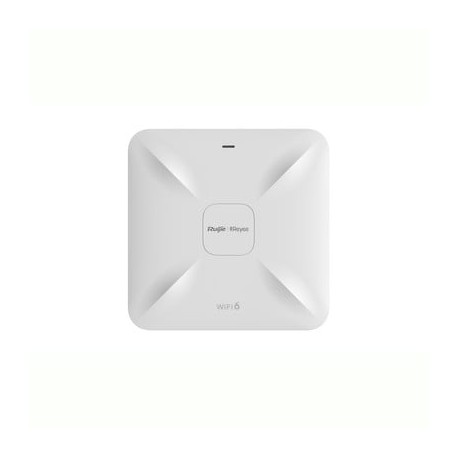 RUIJIE RG-RAP2260(E) Punto de Acceso Wi-Fi 6 para Interior se Instala en Techo o Pared hasta 512 Usuarios y 3.2 Gbps Doble Band