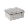 PRECISION PST-1722-11ET Gabinete Plastico ABS Puerta Transparente Uso en Intemperie IP66 (170 x 220 x 110 mm) Cierre por Broche