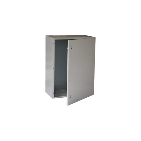 PRECISION PST-4060-25A Gabinete de Acero IP66 Uso en Intemperie (400 x 600 x 250 mm) con Placa Trasera Interior Metalica y Comp