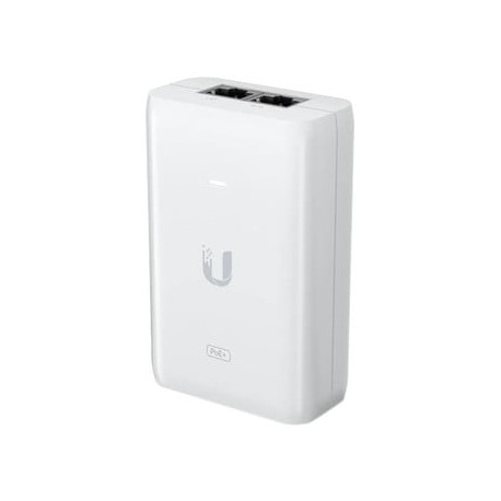 UBIQUITI NETWORKS U-POE-AT Adaptador PoE Ubiquiti (48 VDC 0.65A) puerto Gigabit ideal para equipos UniFi