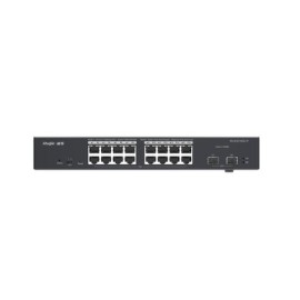 RUIJIE RG-ES218GC-P Switch L2 Administrable PoE con 16 puertos Gigabit PoE 802.3af/at 2 SFP para fibra 1Gb gestion gratuita des