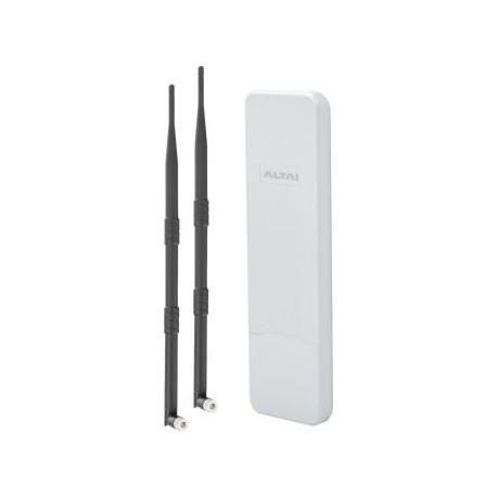 ALTAI TECHNOLOGIES KITC1XNOO Poderoso Kit WiFi para WISP Hasta 200 m / C1XN y 2 x 9dBi Omnidireccionales