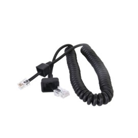 TX PRO TXK222 Cable para microfono de radio movil Kenwood (conector RJ-45 de 6 pines)