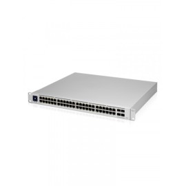 UBIQUITI NETWORKS USW-PRO-48-POE UniFi Switch USW-Pro-48-POE Gen2 Capa 3 de 48 puertos PoE 802.3at/bt 4 puertos 1/10G SFP 600W 