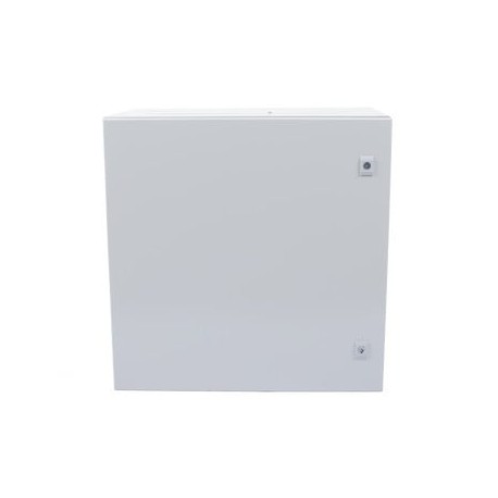 PRECISION PST-6060-30A Gabinete de Acero IP66 Uso en Intemperie (600 x 600 x 300 mm) con Placa Trasera Interior Metalica y Comp