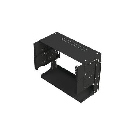 LINKEDPRO BY EPCOM LP-REP-1205-CH Rack Abierto de montaje en Pared de 19in 5 Unidades de rack Profundidad Ajustable (8" a 12") 