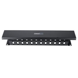 LINKEDPRO BY EPCOM LPCM-042U Organizador de Cables Horizontal de 19" Metalico 2 UR.