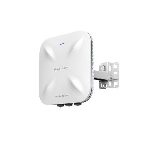 RUIJIE RG-RAP6260(H)-D Punto de Acceso Wi-Fi 6 Industrial para Exterior Sectorial 5.95 Gbps MU-MIMO 4x4 Filtros Anti Interferen