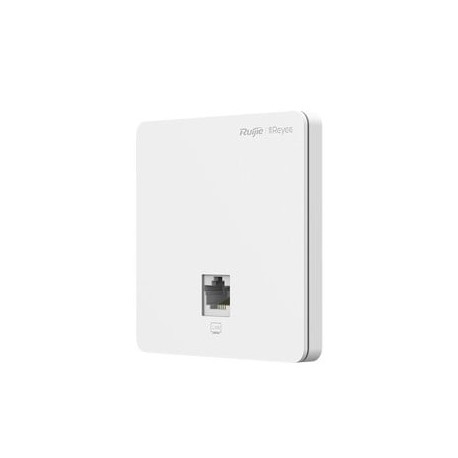 RUIJIE RG-RAP1200F Punto de Acceso para pared 802.11ac Wave 2 MIMO 2X2 1.2 Gbps puerto adicional frontal 10/100 ideal para habi